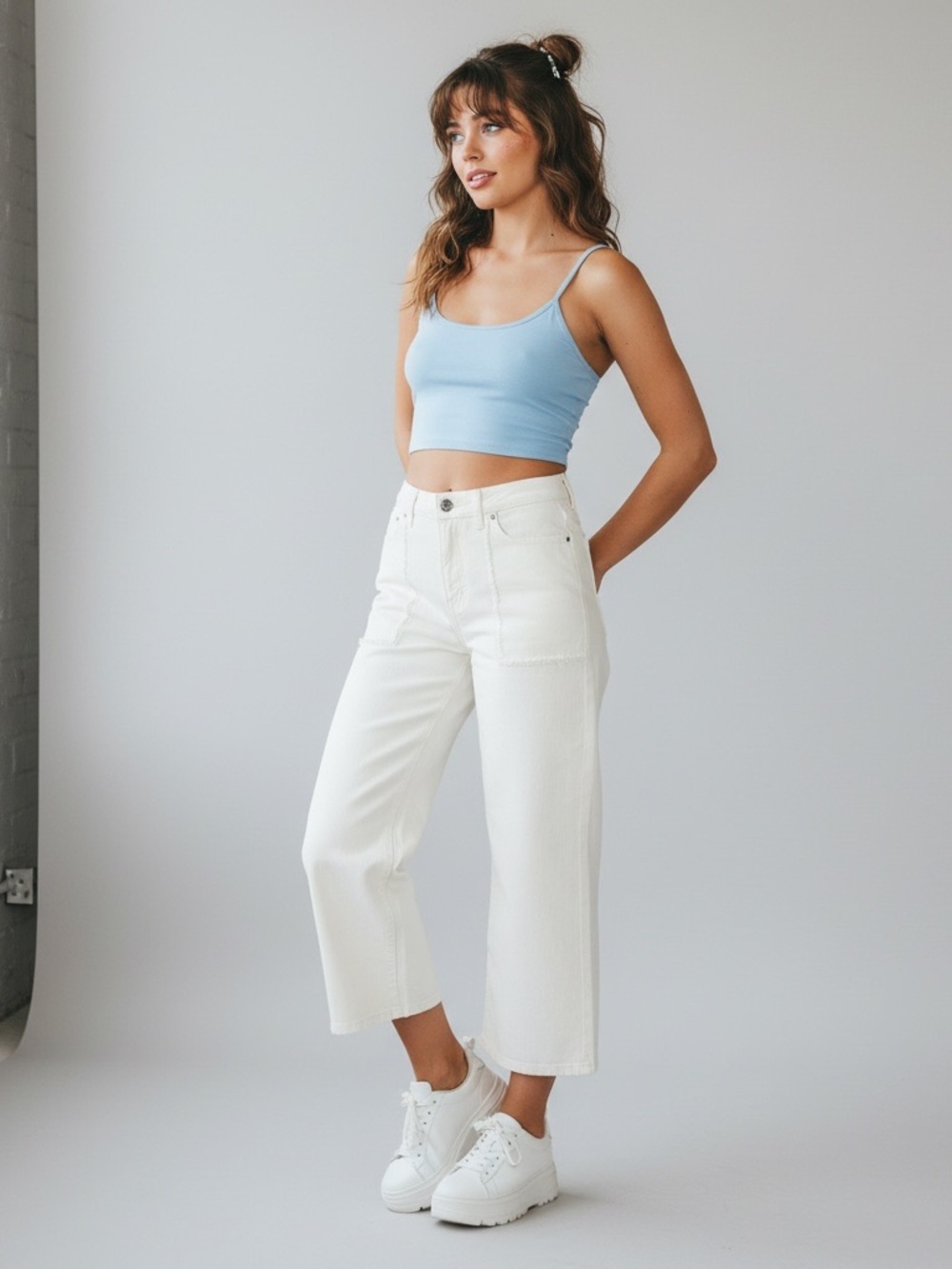 NWT Lucky Brand "Lucky Legend" High-Rise Wide-Leg Jeans – NWT